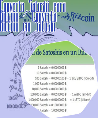 1 bitcoin quantos satoshis