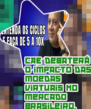 Mercado moedas digitais
